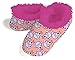Snoozies Womens Comfy Soft and Hip Sherpa Fleece Slipper Socks, Hipster Dog, Large Orange