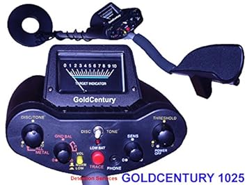 Metal detector Power gc-1025 Gold Century cercametalli: Amazon.es: Jardín