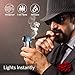 Torch Lighter, Adjustable Triple Jet Flame Cigar Lighter Refillable Gas Butane Lighter w/Punch Cutterthumb 1