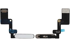 SWARK New Power Button Flex Cable Ribbon Replacement Compatible with iPad 10 10th Gen 2022 10.9 inch A2696 A2757 A2777 -White/Sliver-Only 1 PCS