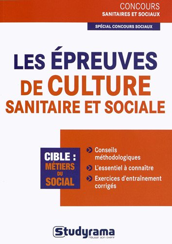 Les  épreuves de culture sanitaire et sociale