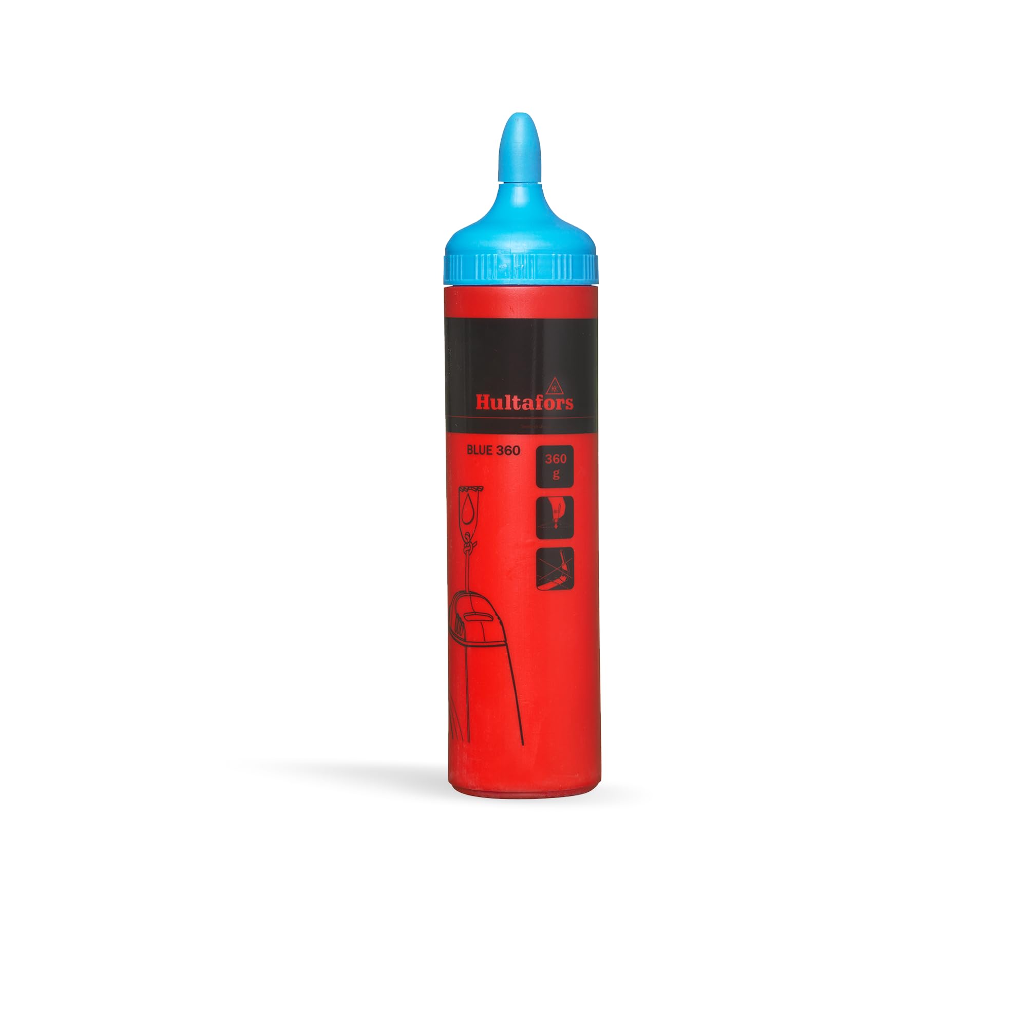 Hultafors Chalk blue 360g I I For indoor & outdoor use I Water & wind resistant I Creates precise & long-lasting lines I Intense colour thanks to high proportion of colour pigments I 652533