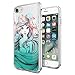 The Little Mermaid iPhone 7 Case, Onelee [Never fade] Disney The Little Mermaid Clear TPU Soft Rubber Case for regular iPhone 7 4.7