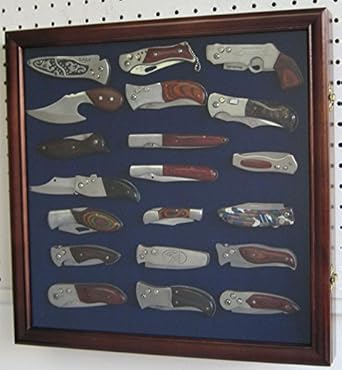 Amazon Com Knife Display Case Wall Shadow Box Cabinet With Glass