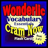 Wonderlic Prep Test VERBAL REVIEW Flash Cards-CRAM NOW!-Wonderlic Exam Review Book & Study Guide (Wonderlic Cram Now! 1)