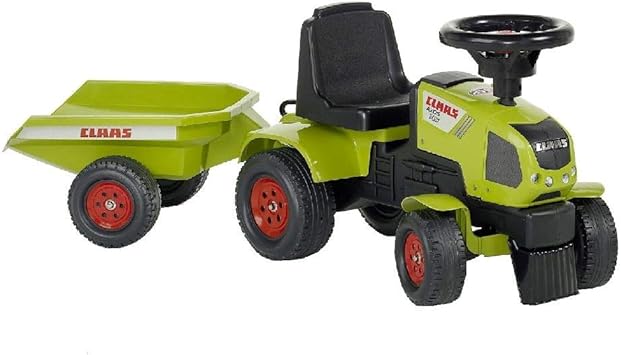 baby porteur claas et remorque