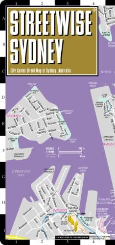 Streetwise Sydney Map - Laminated City Center Street Map of Sydney, Australia Map โ Folded Map, February 1, 2013