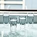 PEMOTech Plastic Drinking Glasses, [4 Pack] 16 Oz Restaurant Quality Clear Acrylic Drinking Glasses Cups Set, 100% BPA-free Unbreakable Glasses Water Tumblers Dishwasher Safe Plastic Glassware Set