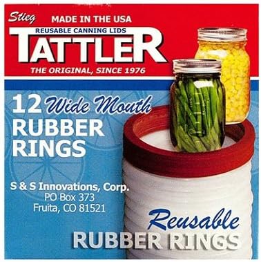 Tattler Home Products 1021 12 Piece44; Wide Jar Rubber Ring