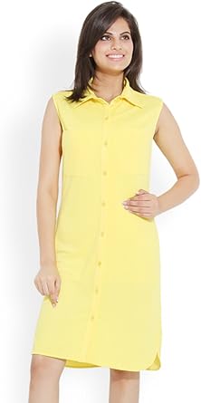 yellow shirt dress uk