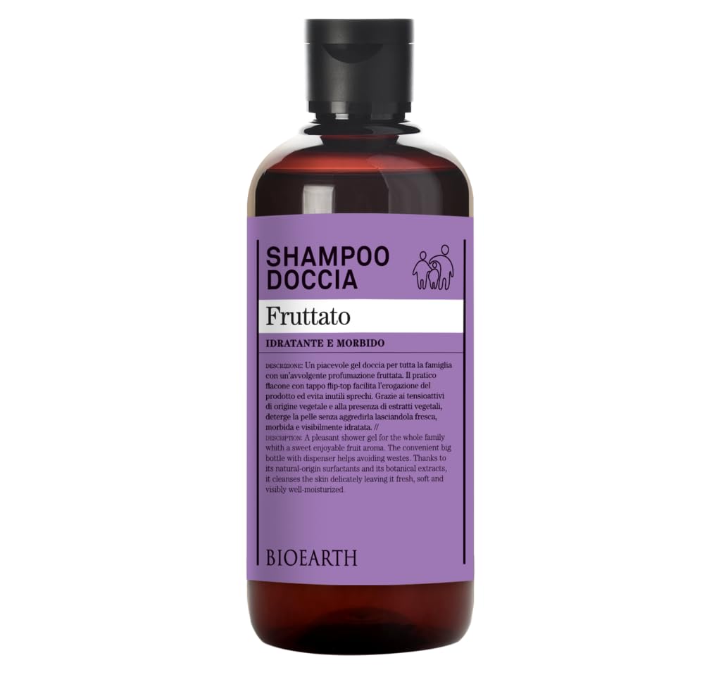 Bioearth Family Fruity Shower Shampoo 500ml