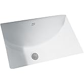 American Standard 0614.000.020 Studio Undercounter Bathroom Sink, White