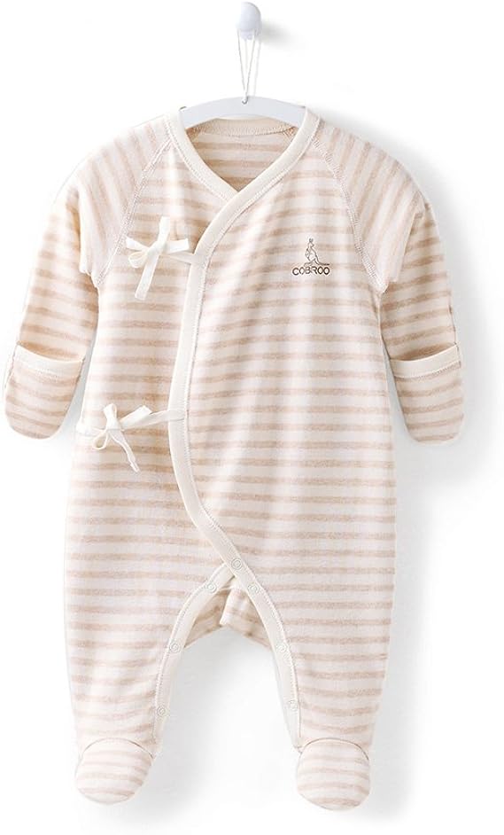 newborn girl sleepers with mitten cuffs