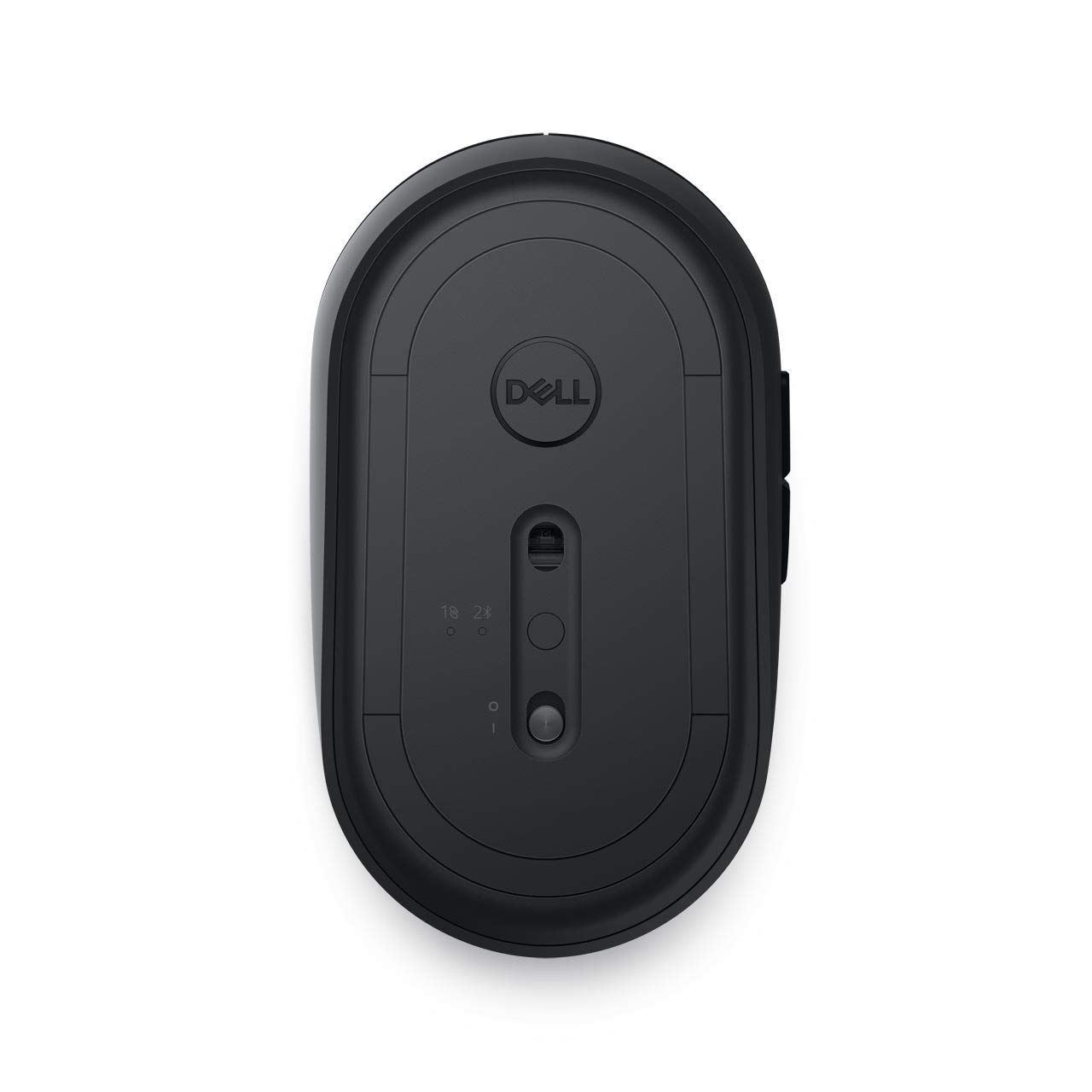 Dell MS5120W Mobile Pro Wireless Mouse – Wireless 2.4GHz, Bluetooth 5.0, Microsoft Swift Pair/Dell Pair (Windows 10 & 11 only), Optical LED Sensor - Gray