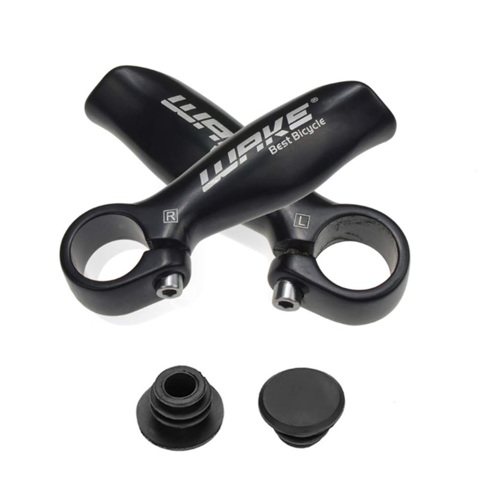 CYSKY Aluminum Alloy MTB Handlebar Ends with 2 Bar End Stoppers for MTB, Road, Mountain Bike