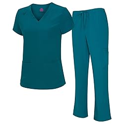 Natural Uniforms Women's Cool Stretch V-Neck Top