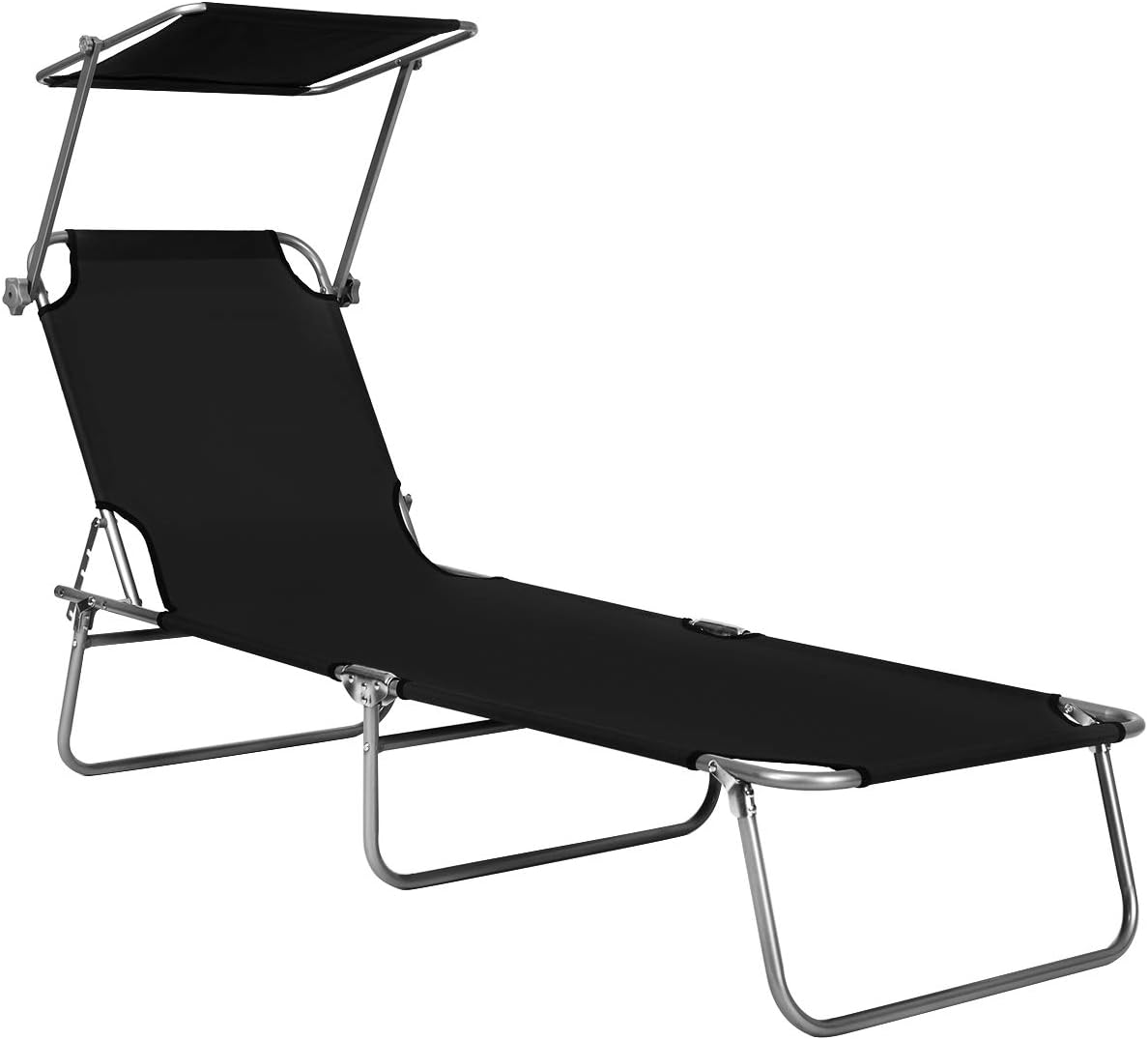 Best beach lounge chair with canopy shade