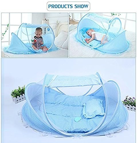 Bebe Puericulture Moustiquaires Laat Tente Nomade Tente De Voyage Avec Moustiquaire Pour Bebe Protection Contre Les Insectes Berceau Pour Tente De Plage Pour Enfant 1