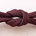 Paracord Wild Plumb Maroon 50 ft. Hank, 7 Internal Strands, 550 Lb. Break Strength. Military Survival Parachute Cord for Bracelets & Projects. Guaranteed Made In US. Includes 2 eBooks.