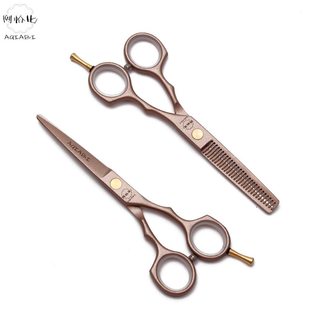 Amazon Com 5 5in Rose Gold Haircut Set Hairdressing Supplies