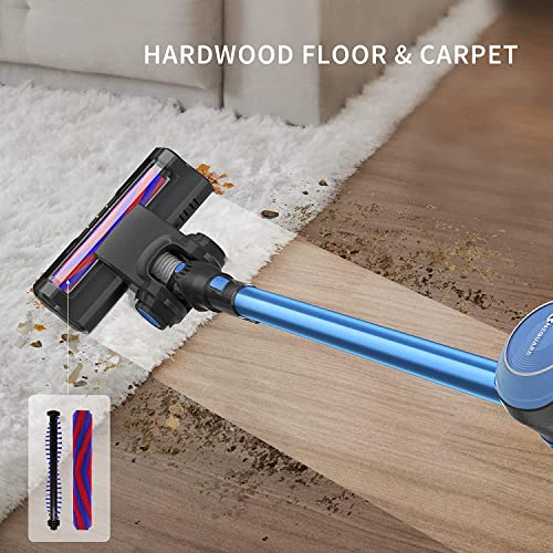 NEQUARE Cordless Vacuum Cleaner, 18KPa Powerful Suction 35 Mins Runtime