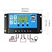 XCSOURCE 10A Charge Controller Solar LCD Display Charge Regulator Intelligent Dual USB Port Charger 12V-24V LD979