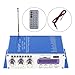 Kentiger FM Audio + MP3 Speaker Car Bluetooth Amplifier HiFi Mini 2 Channel Digital Power Player with LED Light for iPod / Motorcycle