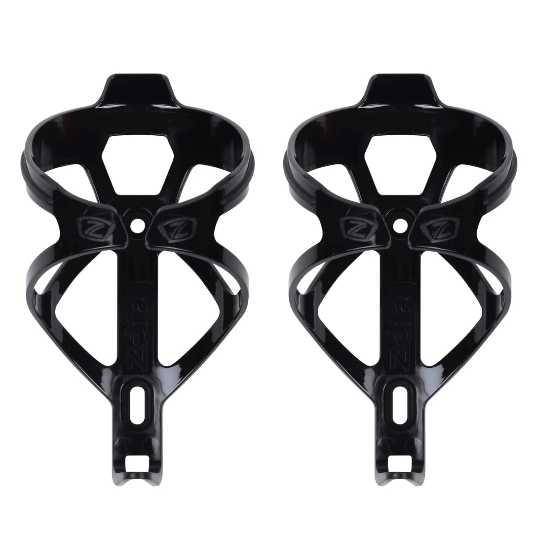 ZEFAL Pack Pulse B2 – Set of 2 Bicycle Bottle Cages, Premium and Lightweight Bottle Cages, Mountain Bike and Road Bike Bottle Holders, Black