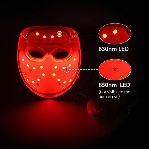 Sollume Esthe LED Photon Light Therapy Facial Mask Skin Rejuvenation Anti-Aging