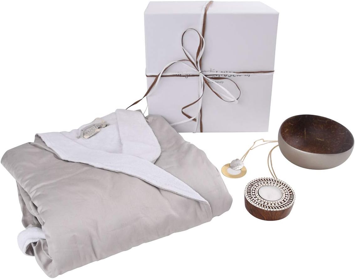 Eco-Friendly Gifts - Organic Bathrobe and Fair Trade Jewelry and Decor - Medium