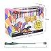qianshan 10 Pcs Metallic Marker Pen Set for Black Paper, Card Making, Scrapbooking Crafts, DIY Photo Album