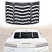 Rear Window Windshiled Louver Sun Shade Cover Matte Black in GT Lambo Style for Chevy Chevrolet Camaro 2010 2011 2012 2013 2014 2015