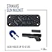 Stamaks Magnetic Gun Mount & Holster For Vehicle And Home - Rubber Coated 35 Lbs Safe Storage and Quick Access to Firearm Concealed Holder For Handgun Rifle Shotgun Pistol Revolver Truck Car Wall