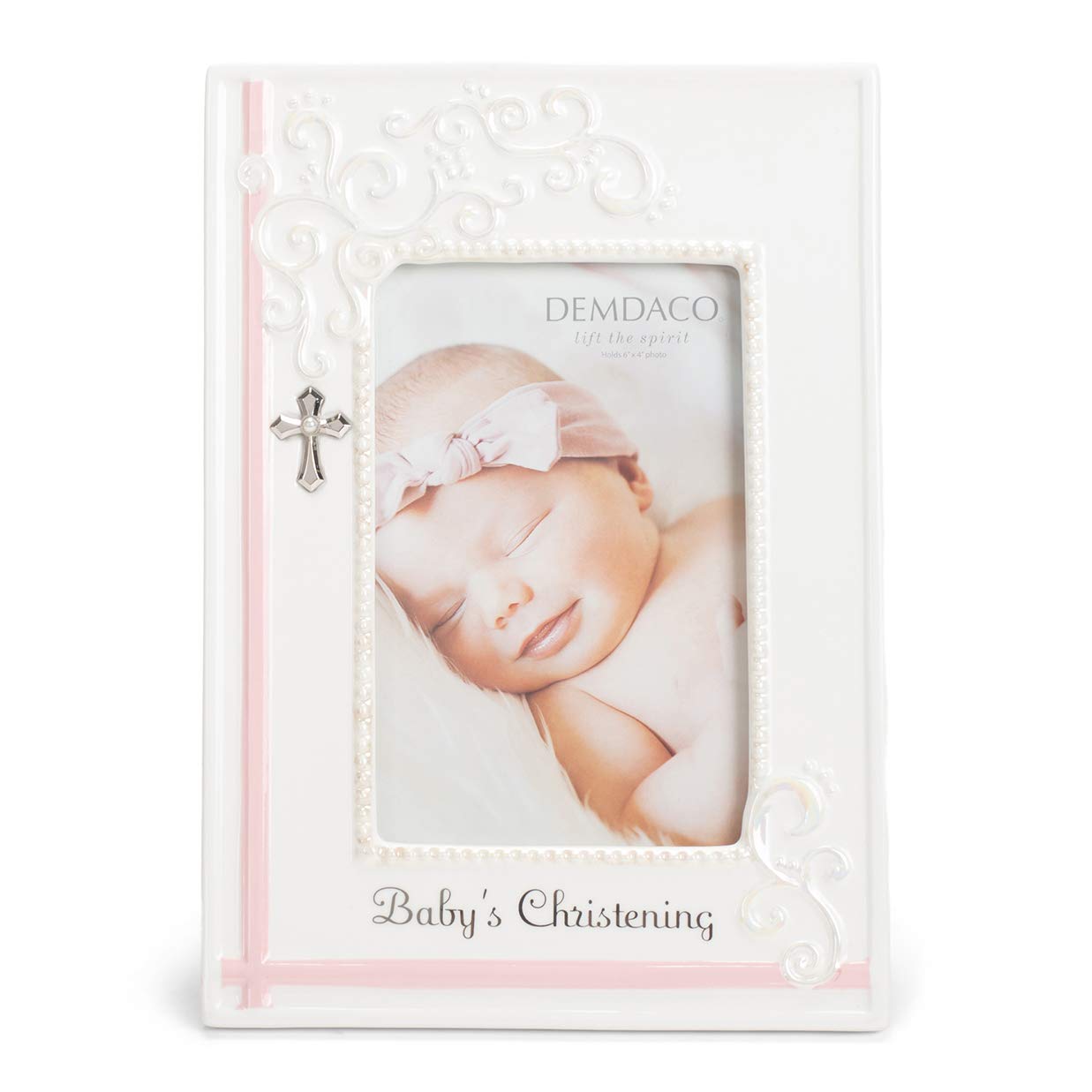 christening photo frame