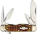 Rough Ryder Camp Knife Amber Bone, one Size (RR533)
