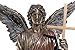 VERONESE Zadkiel Archangel of Freedom, Benevolence, Mercy, and The Patron Angel of All who Forgive Statue Figurine Cold Cast Bronze