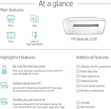 hp deskjet 2320 cartridge price