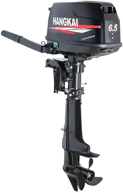Amazon Com Tfcfl Outboard Motor 6 5hp 4stroke Boat Engine Power Marine Boat Engine Propeller Outboard Boat Motor 4 8kw Water Cooling Cdi Us Stock Sports Outdoors