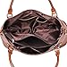 Obosoyo Women's Handbag Genuine Leather Tote Shoulder Bags Soft Hot Sorrel Big