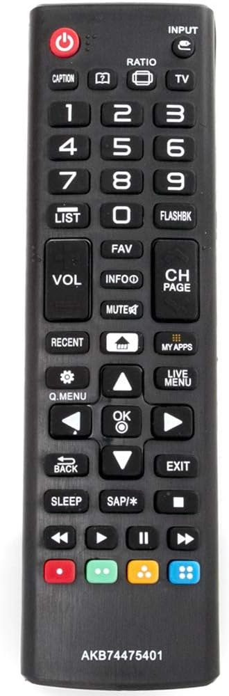 Best Lg Tv Remote Control Akb74475401 55Uf6450