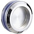 Songying 304 Stainless Steel Shower Glass Door Sliding Knob Bathroom Round Back-to-Back Handle Pull Silver