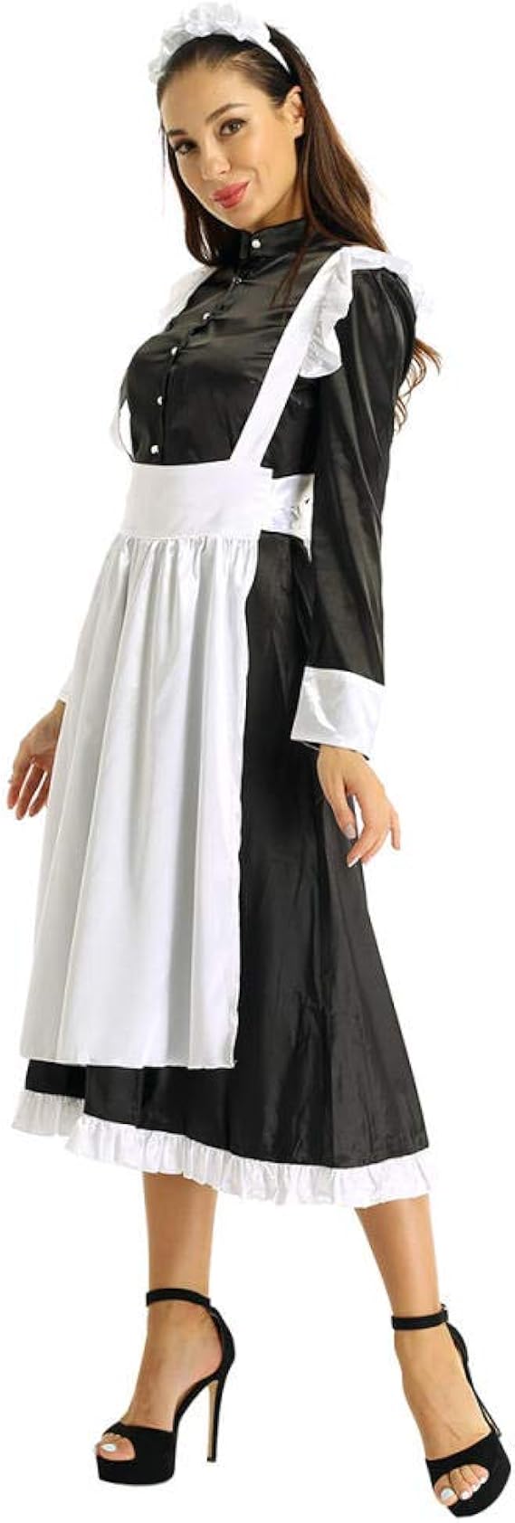 QJHDO Nuisettes Et Deshabillés Femmes Adulte Femme De Chambre Cosplay
