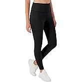 Hanes Womens Leggings Clothing, Moves 7/8 Soft Leggings with Pocket, Moisture Wicking Women's Clothing, Pants, 25" Inseam