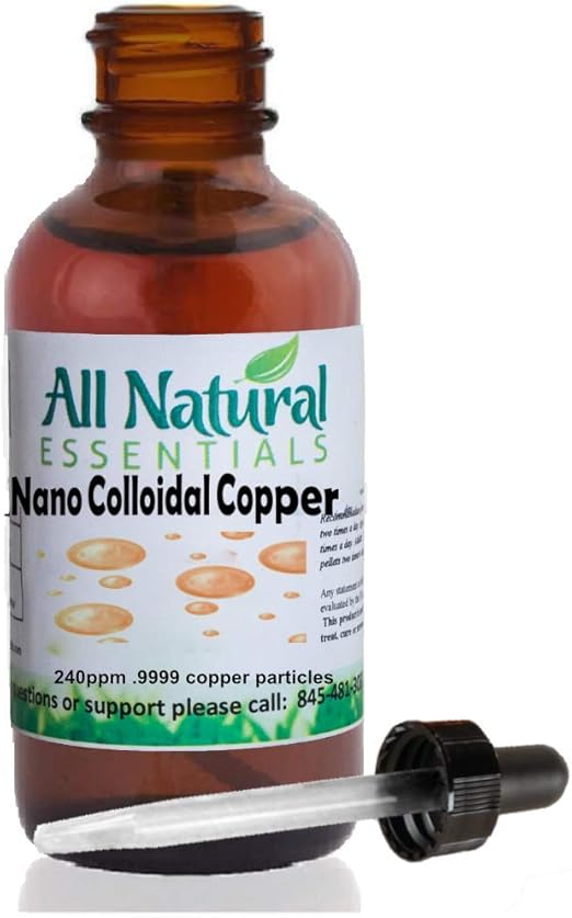 Colloidal Copper Nano Colloidal Minerals Supplement