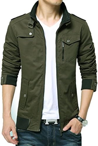 Men's Long Sleeve Full Zip Lightweight Jacket