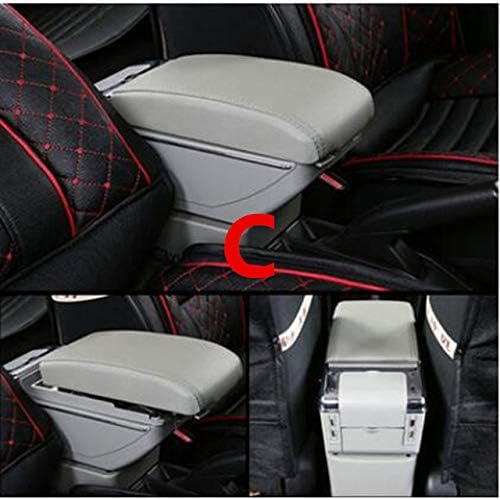 TINTABO For Mitsubishi Lancer Sportback, armrest box central Store content box with cup holder ashtray Generic model