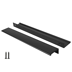 Peaha 50 Pack Kitchen Cabinet Handles 10 inch Black