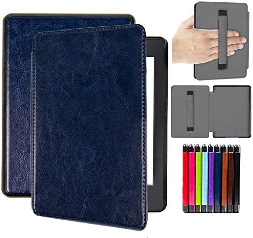 Christmas Best Kindle Accessory!!Kacowpper Slim Leather Case Smart Cover for Amazon Kindle Paperwhite 4 2018 Sleep/Wake