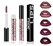 Matte lipstick set, 5 Color Non-Stick Cup Liquid Lipstick Waterproof Long Lasting Lip gloss Set (5 lipstick)