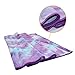 ATIVAFIT Yoga Towel Mat Mate Towel with Non Slip Resin Particles Hot Yoga Towel for Sport Gym Workout Fitness Potable Beach Towel Sweat Absorbent 72″ x 24″thumb 3